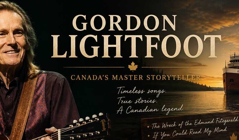 Gordon Lightfoot: Canada's Master Storyteller Who Defined Folk Music