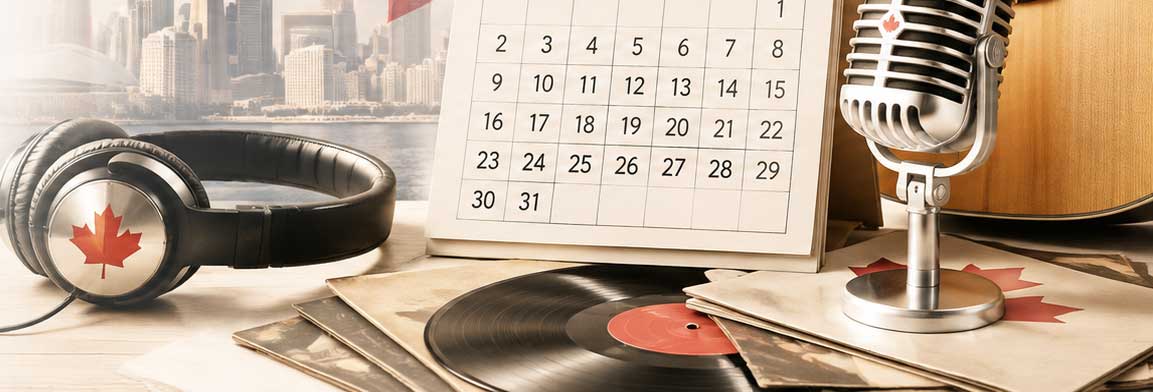 This month in Canadian Music History